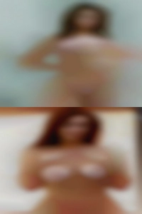 Woman in swinger pussy party.